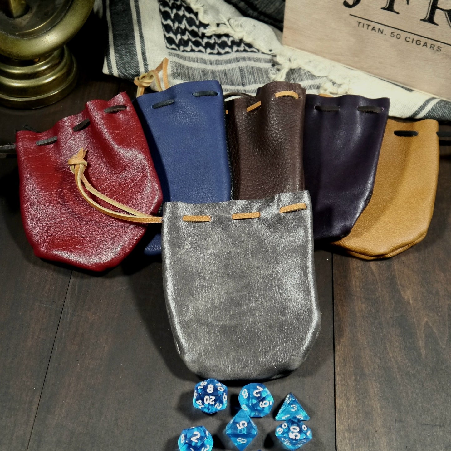 Dice Pouch (Solid Color)
